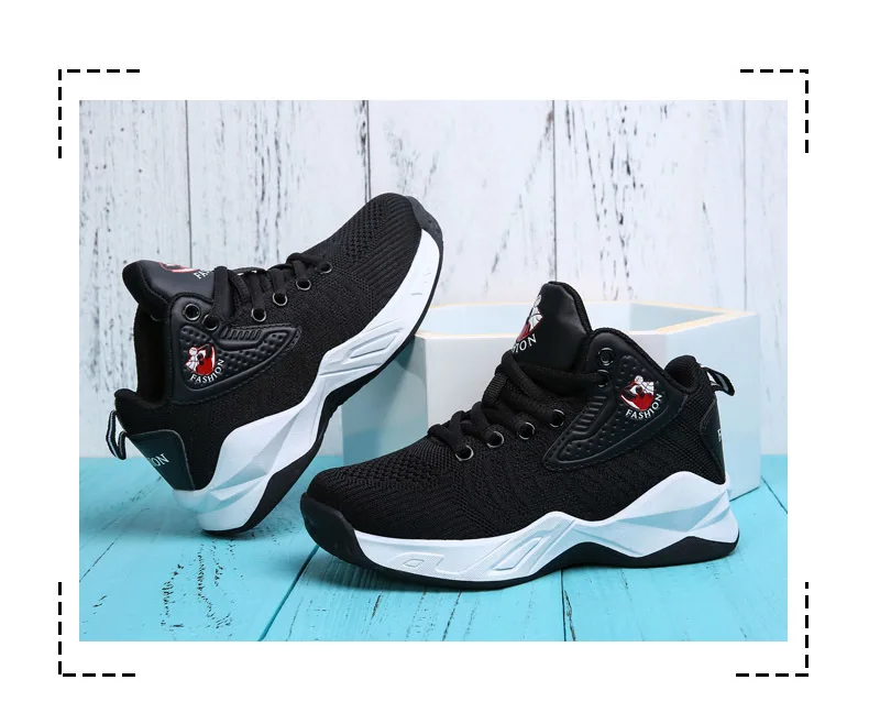 BOUSSAC/высокие баскетбольные кроссовки Jordan; амортизирующая Обувь Jordan; Детские кроссовки; спортивная обувь для Баскетбольная обувь для подростков; тренировочные ботинки