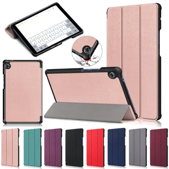 

1PC For Huawei MatePad T8 2020 Tablet Trifold Leather Ultra-thin Lightweight Shockproof Protective Bracket Portable Case Cover
