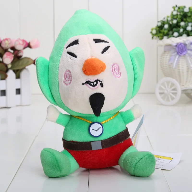 Zelda Link& Buddy Tingle плюшевые игрушки ходунки ветра маленький Бадди Tingle мягкие животные плюшевые игрушки - Цвет: 863 18cm