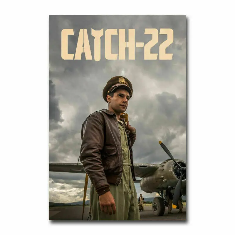 Catch 22 George Clooney 2019 Pilot Tv Series Wall Sticker Silk Poster Art Light Canvas Home Decoration