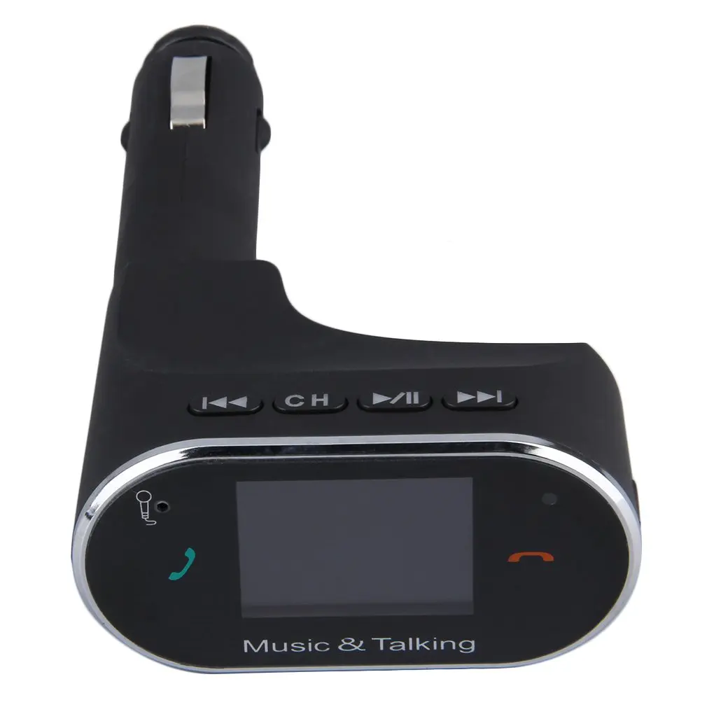 Car MP3 Audio Player FM Transmitter Wireless FM Modulator Car Kit HandsFree LCD Display USB Charger