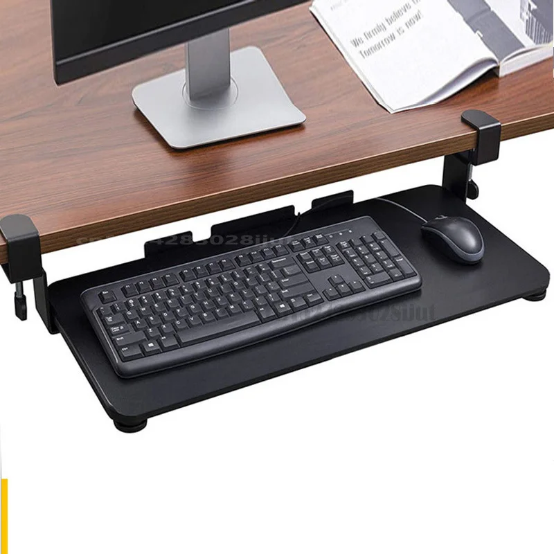 Punchfree Keyboard Bracket Portable Slide Rail Keyboard Rack Easy To Install Drawer Mouse