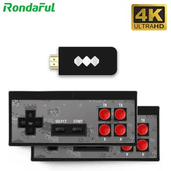 

Retro Video Game Console High Definition Games Player Handheld Controller HDMI Output Built-in 568 Classic Games Dual Players