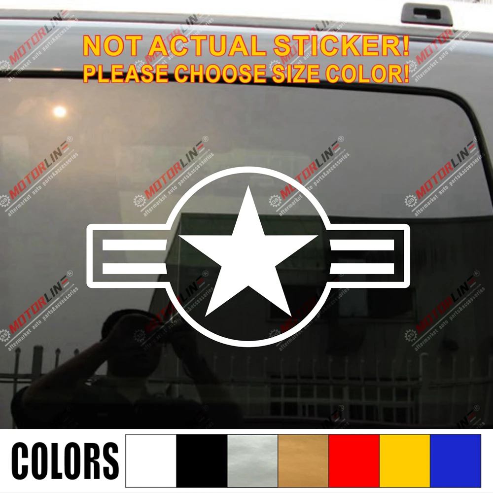

ВВС Наклейка Roundel Insignia автомобиль винил выбрать размер цвет без фона Стиль b