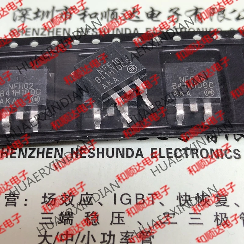 5 шт., новые оригинальные кнопки B41H100G MBRB41H100CT-263 100V 40A на