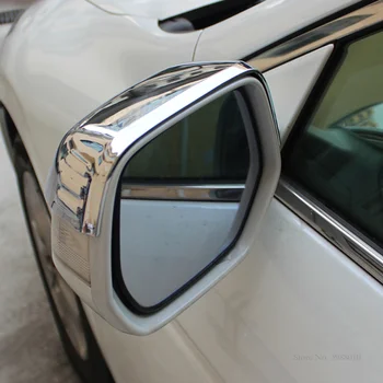 

Car Styling Exterior ABS Chrome Rearview Mirror Cover Side Door Mirror Trims Sticker Auto Parts For Honda Crosstour 2011-2016