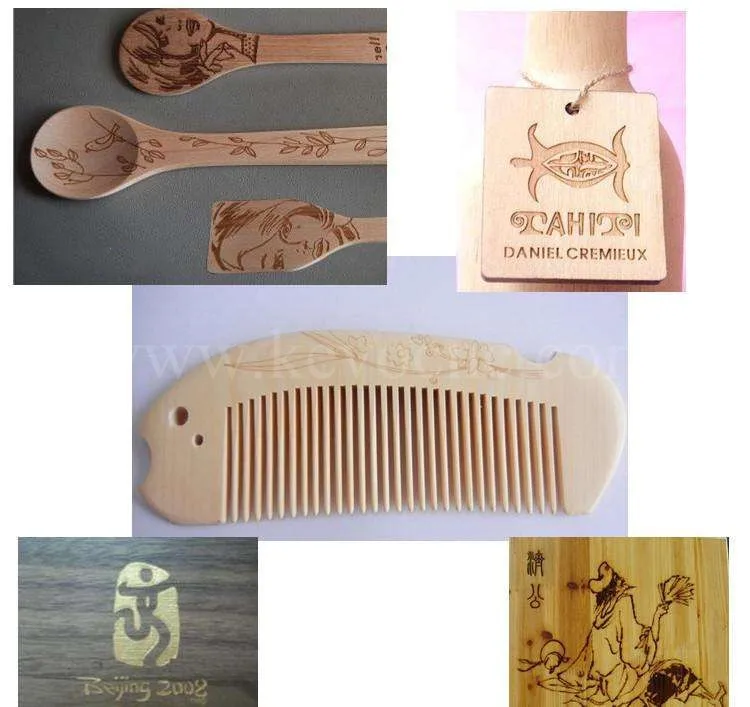 Galvo CO2 лазерная гравировальная машина для деревянных поделок