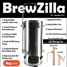 BREWZILLA 35L-GEN.3.1-домашнее пиво все в одном