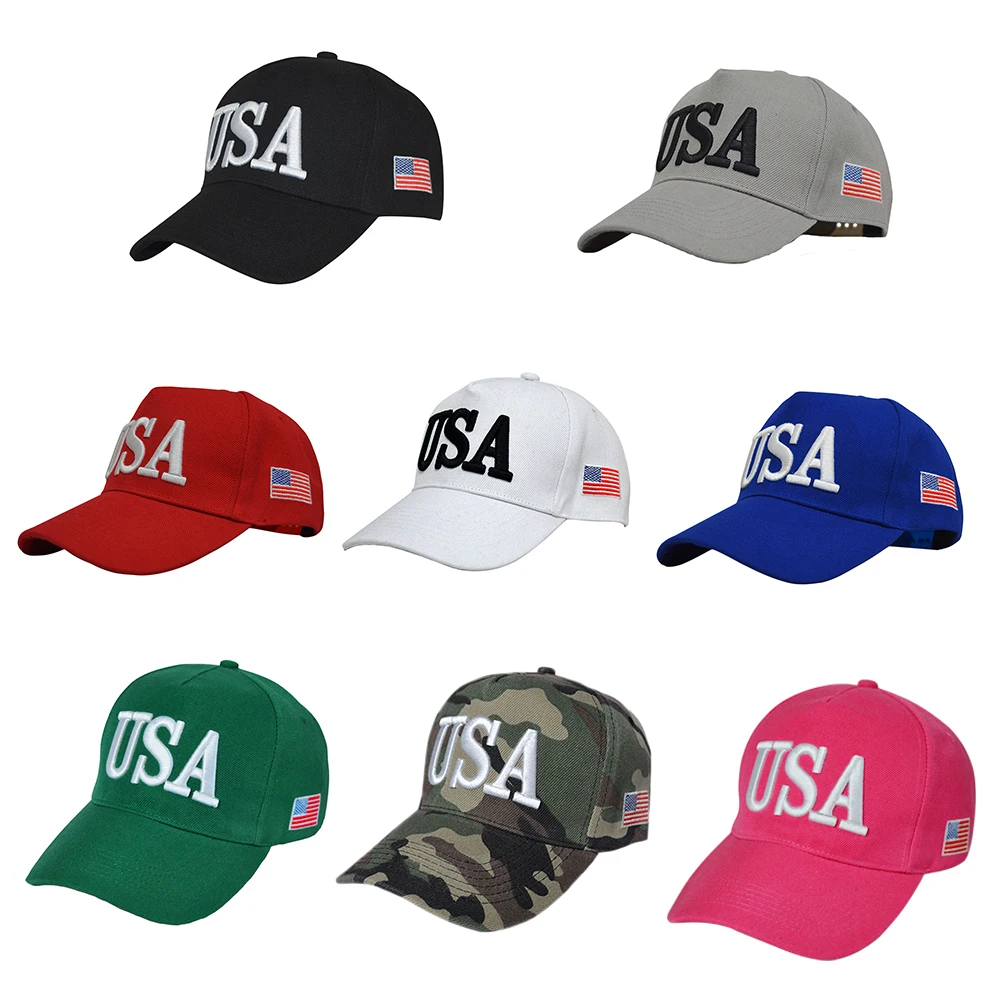 usa baseball bucket hat