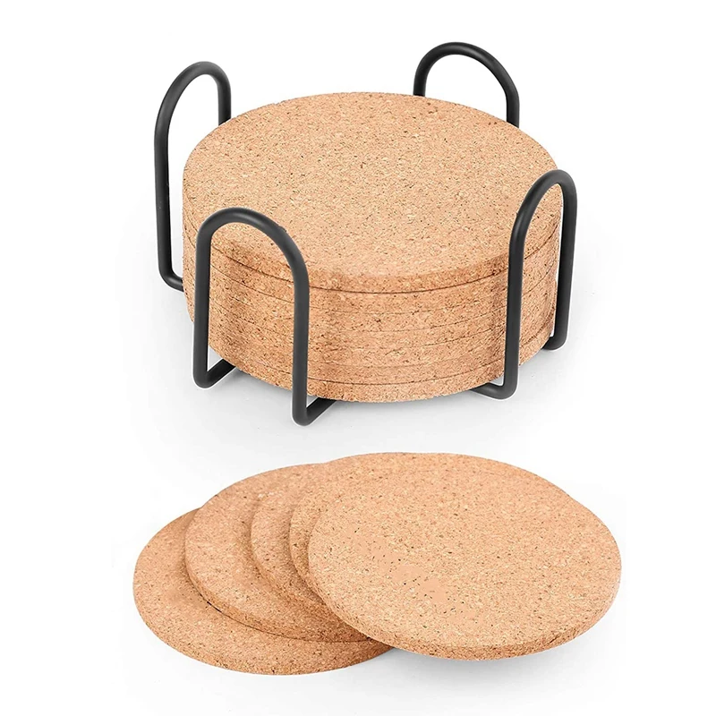 Подставки из пробки с держателем термостойкие подставки натуральной для
