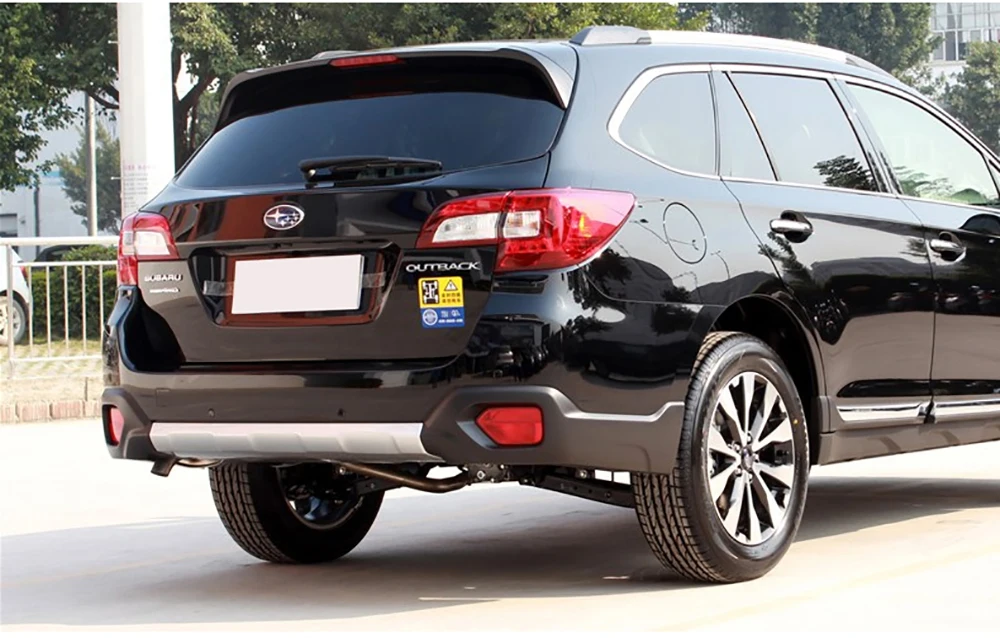 Автомобильный Стайлинг передний и задний бампер для Subaru Outback ABS пластик защитная пластина крышка планки