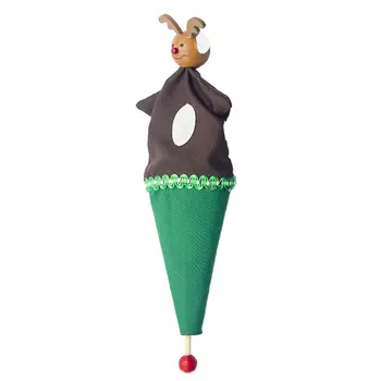 

Christmas Decorations Children'S Toys Cartoon Christmas Cannons Christmas Children Hiding Cats Wooden Toys