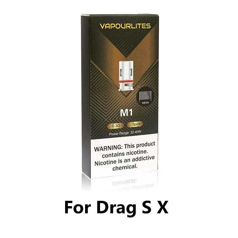 

Newest M1 Coil For VM1 VM4 Coil For for Drag X Drag S Drag Max VINCI X VINCI Electronic Cigarette Replacement Coil