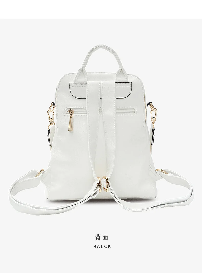 2021 White Backpack for Women Duel-use Multifunctional Bolsa Feminina Waterproof Anti Theft Luxury Mini Mochila Para Hombre 2021 White Backpack for Women Duel-use Multifunctional Bolsa Feminina Waterproof Anti Theft Luxury Mini Mochila Para Hombre