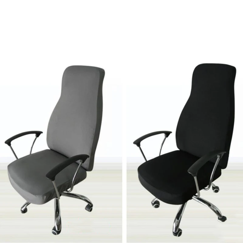 Coprisedia Elasticizzato Per Ufficio - Morbido, Lavabile, Con Copribraccioli (Nero) - Foto 6