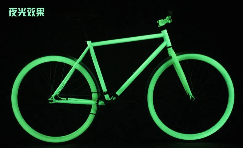 Cheap New X-Front brand Luminous High-carbon steel fixed gear Bike 700C students bicycle down road retro bicicleta 13