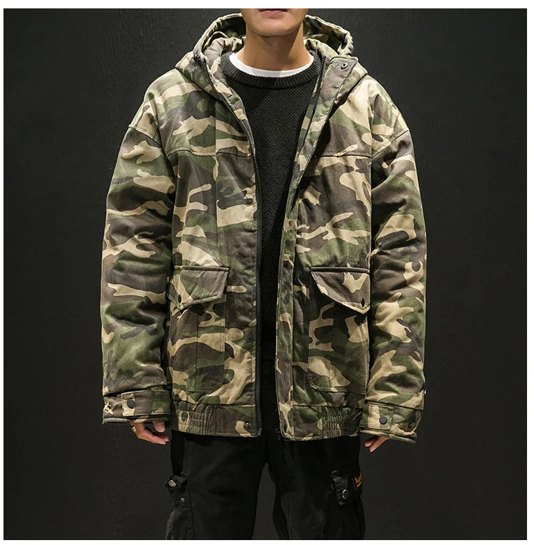 Мужская парка, зимние куртки, хлопок, Chaquetas Hombre, камуфляжное пальто, мужские повседневные камуфляжные куртки и пальто