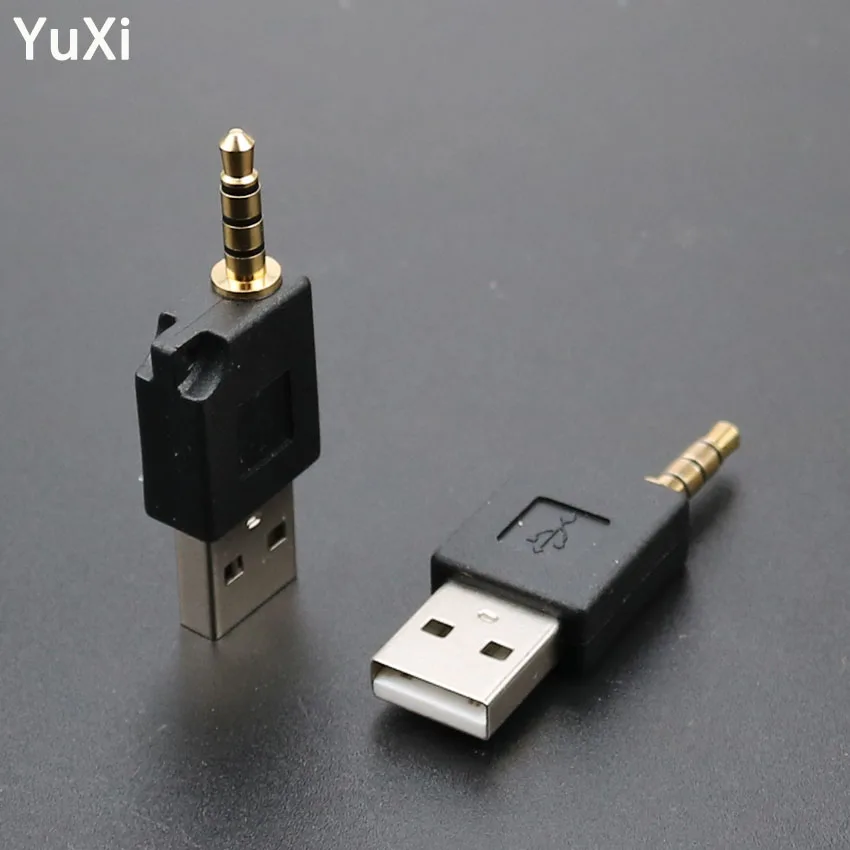 Переходник с USB 2 0 папа на 3 5 мм AUX аудио разъем адаптер для автомобиля Ipod MP3 MP4