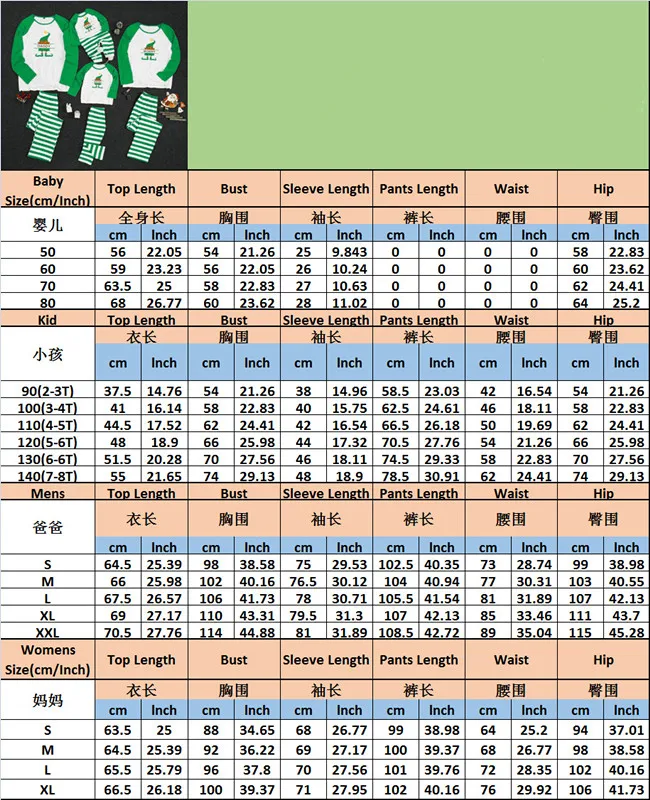 Family Christmas Pajamas Set Family Matching Clothes Xmas Family Outfit Adult Kids Pajamas Baby Romper New 2020Family Sleepwear