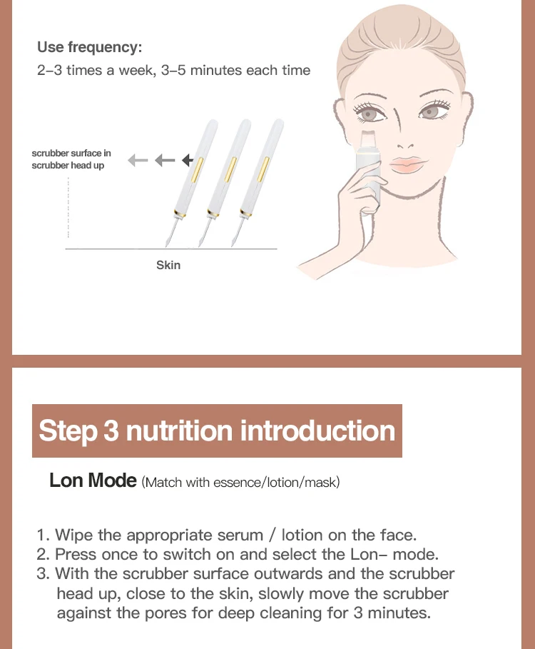 Clean Cavitation Peeling Facial Lifting skin care