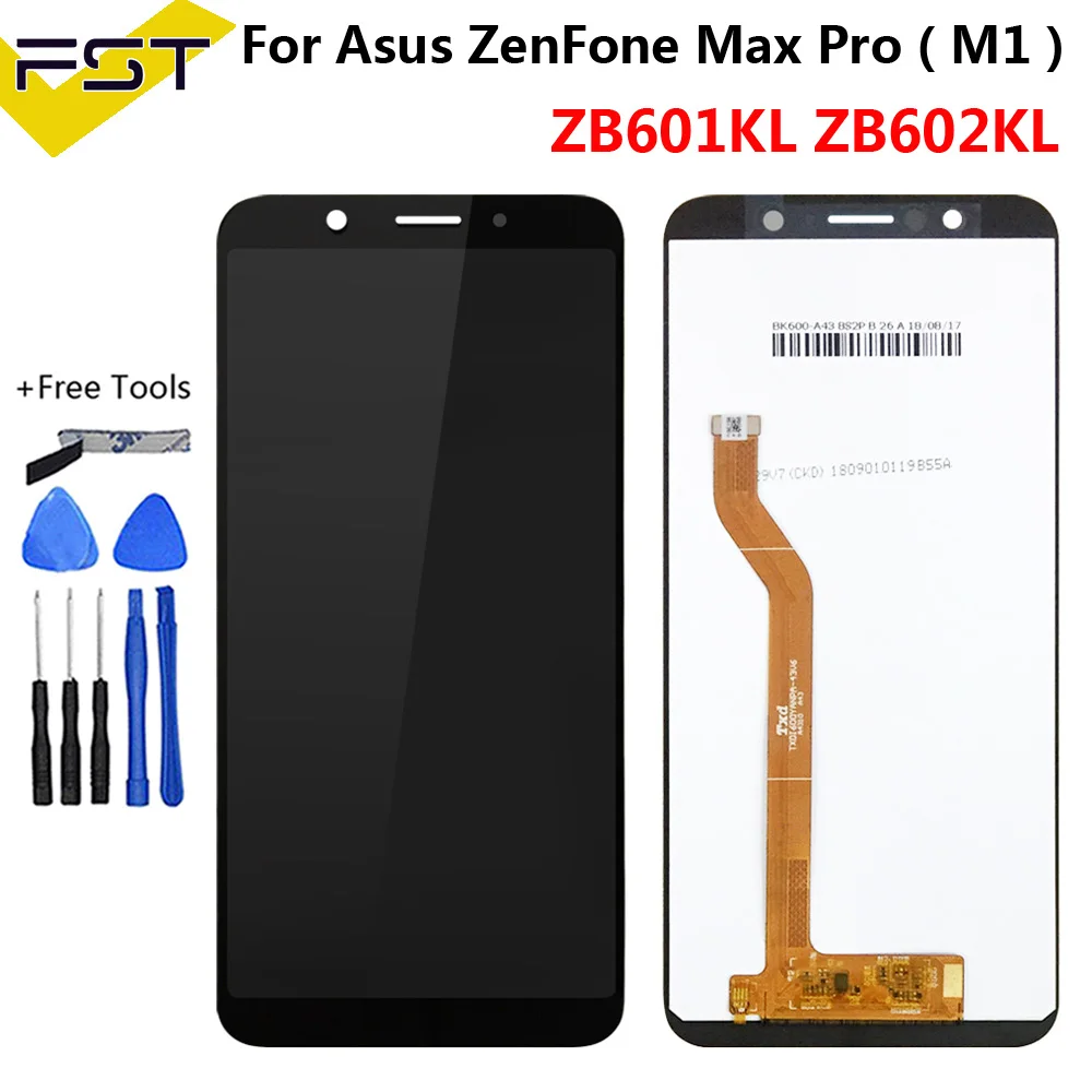 Экран 5 99 дюйма для Asus ZenFone Max Pro ( M1 ) ZB601KL ZB602KL ЖК дисплей сенсорная панель