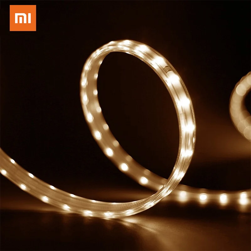 Xiaomi Yee светильник 30 м Интеллектуальный светодиодный светильник приложение Bluetooth дистанционное Голосовое управление Интеллектуальная связь умный дом высокое качество