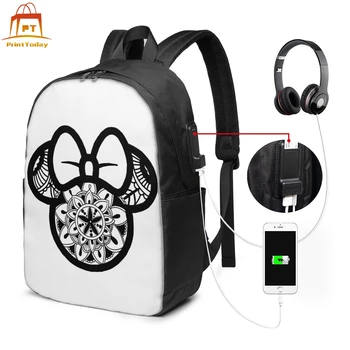 

Minnie Mouse Backpack Minnie Mouse Backpacks Trend Men - Women Bag Shopper High quality Student Bags