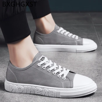 

White Shoes Men Summer Skater Men Canvas Shoes Fashion Vulcanized Designer Breathable Men Casual Shoes 2020 Tennis Masculino