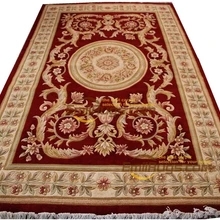 Ковер с цветочным рисунком розы, толстый и плюшевый, ручной работы, Нео, классический дизайн, двусторонний, для дома, для спальни, традиционный