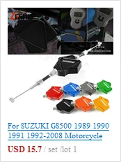 Для Suzuki GS500 GS gs 500 1989-2005 2006 2007 2008 рычаг тормоза сцепления мотоцикла алюминиевые выдвижные регулируемые складные рычаги