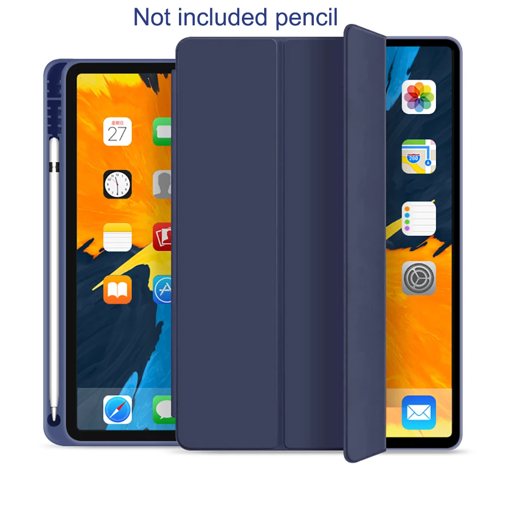 com lápis titular caso para ipad geração pro gen tablet caso escudo para ipad ar pro