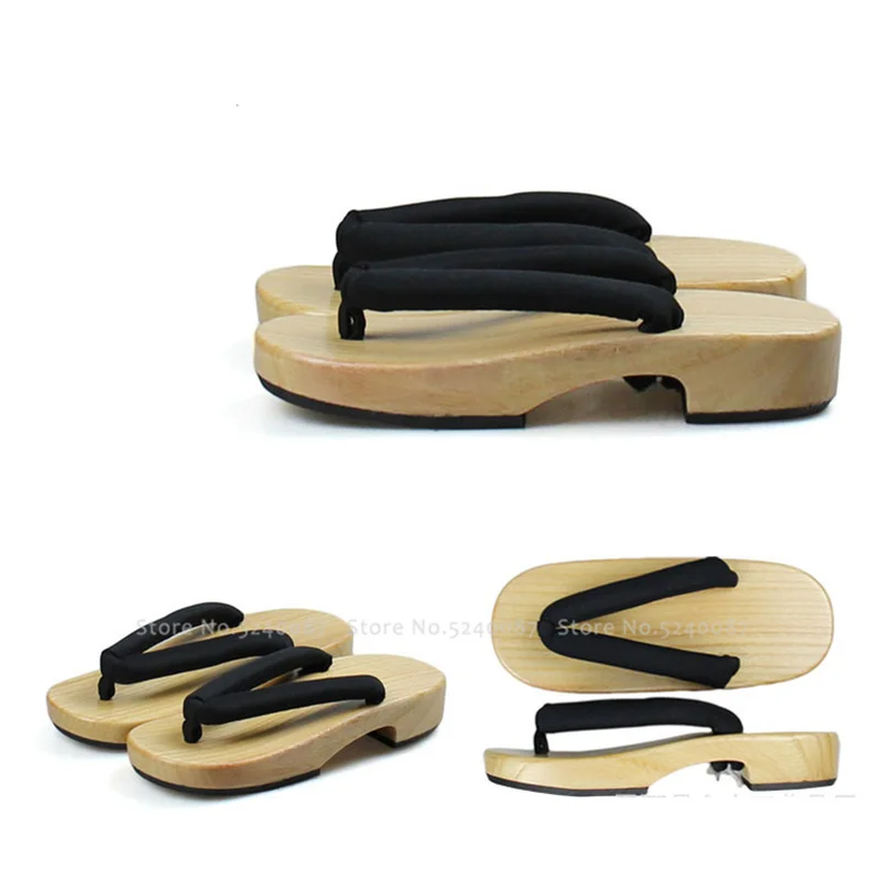 Beste Hatsune Miku Anime Cosplay Sandalen Vrouwen Japanse Aodai Geta Klompen Kamado Nezuko Slippers Houten Schoenen Haori Outdoor Slippers