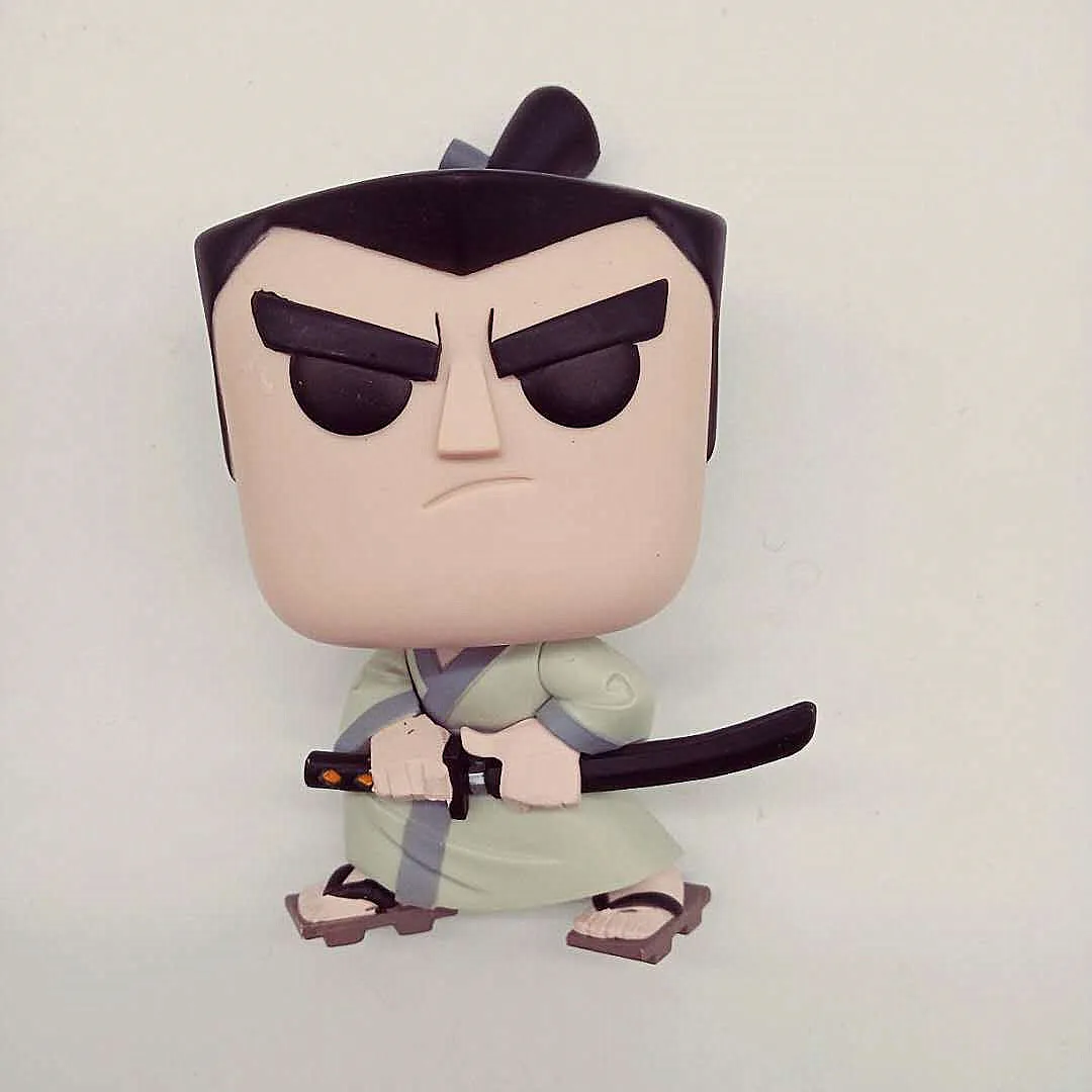 

Samurai Jack No Aku NYCC 2019 Shared Exclusive Limited Cartoon Network Model Vinyl Doll Action Figure Collection No Box Loose