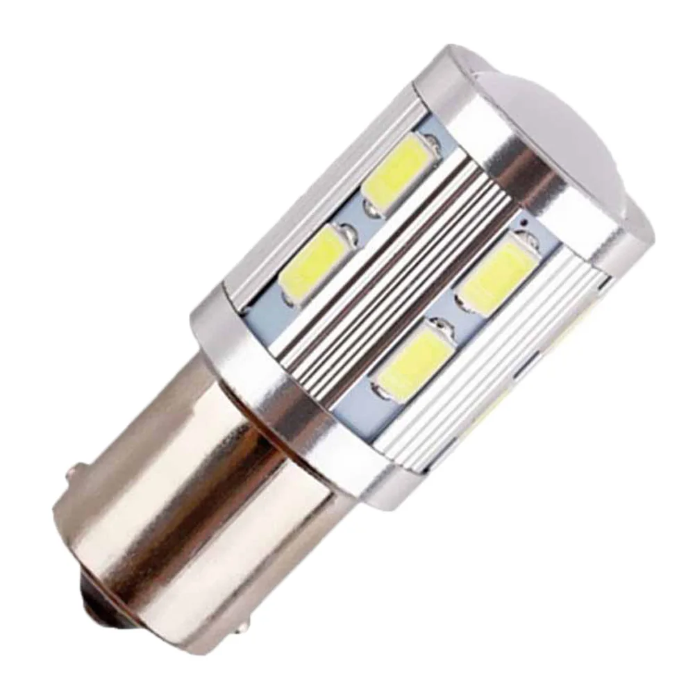 2 шт. 12SMD P21W 5730 1156 BA15S яркий Автомобильный светодиодный Подфарник тормозные лампы противотуманных фар