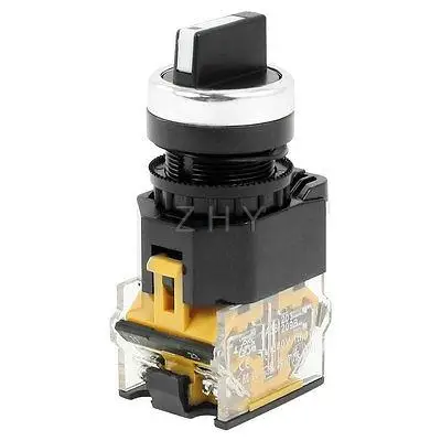 

AC 380V 10A 1NO 1NC DPST 3 Positions Rotary Selector Latching Twist Switch