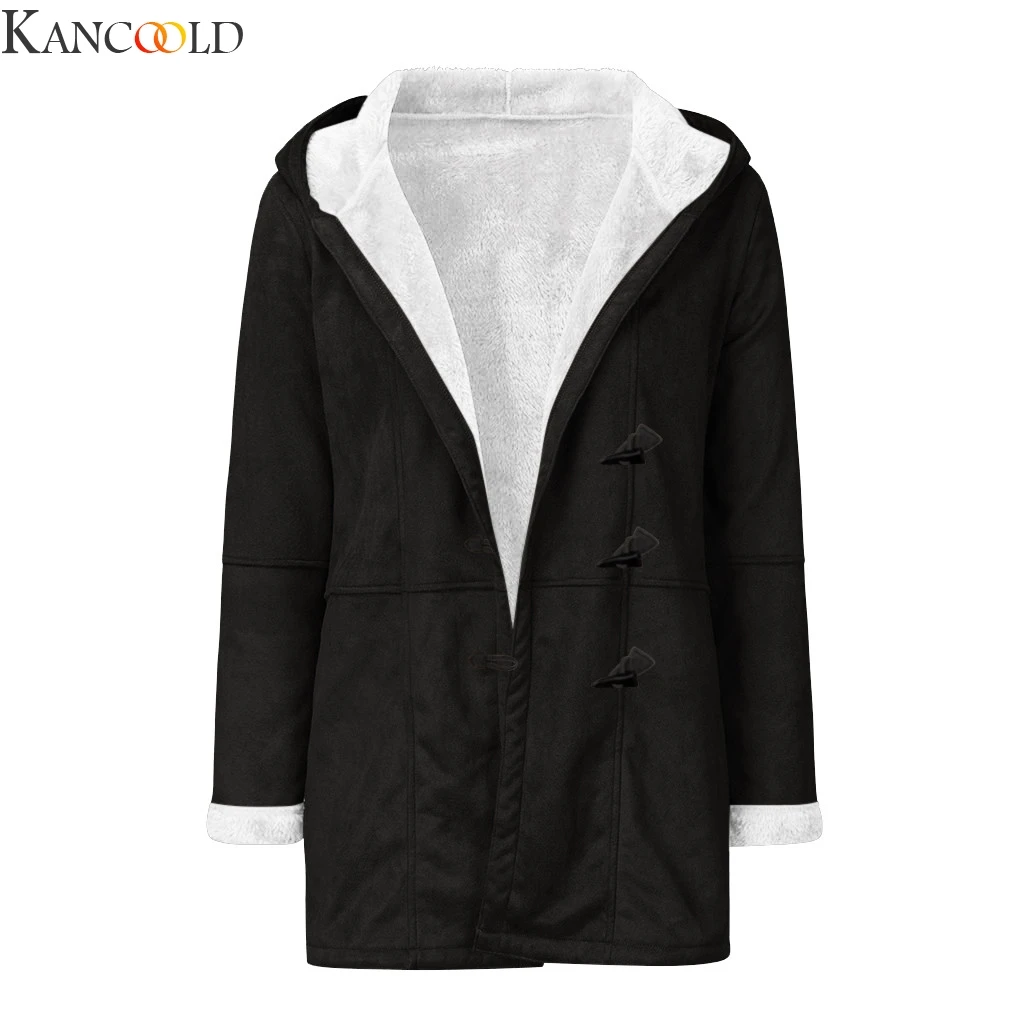 KANCOOLD, зимняя новинка, Женская куртка, ультралегкое теплое пальто, черная длинная толстая куртка с капюшоном, женское ветрозащитное пальто высокого качества