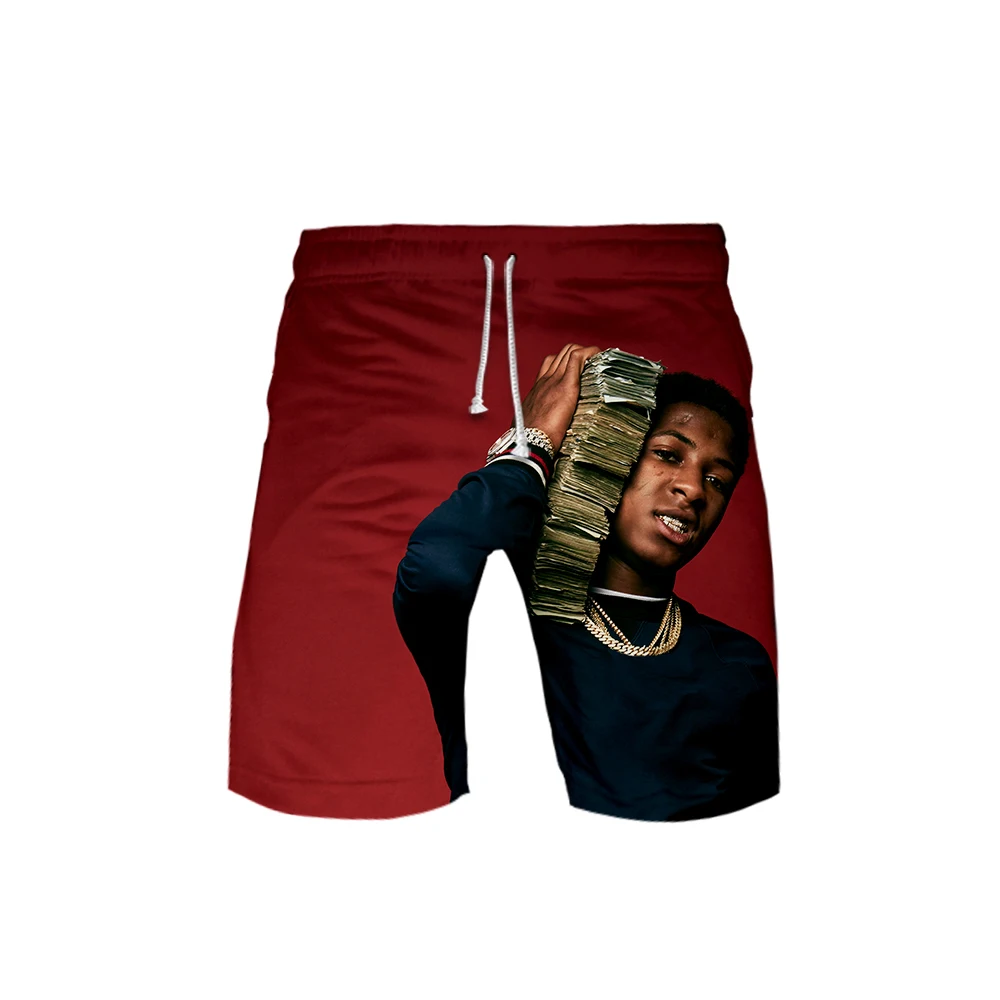 Салют» в стиле хип-хоп и рэп, Youngboy ни разу не ломались снова Объёмный рисунок(3D-принт) летние мужские модные Шорты популярная Повседневная летняя обувь Шорты