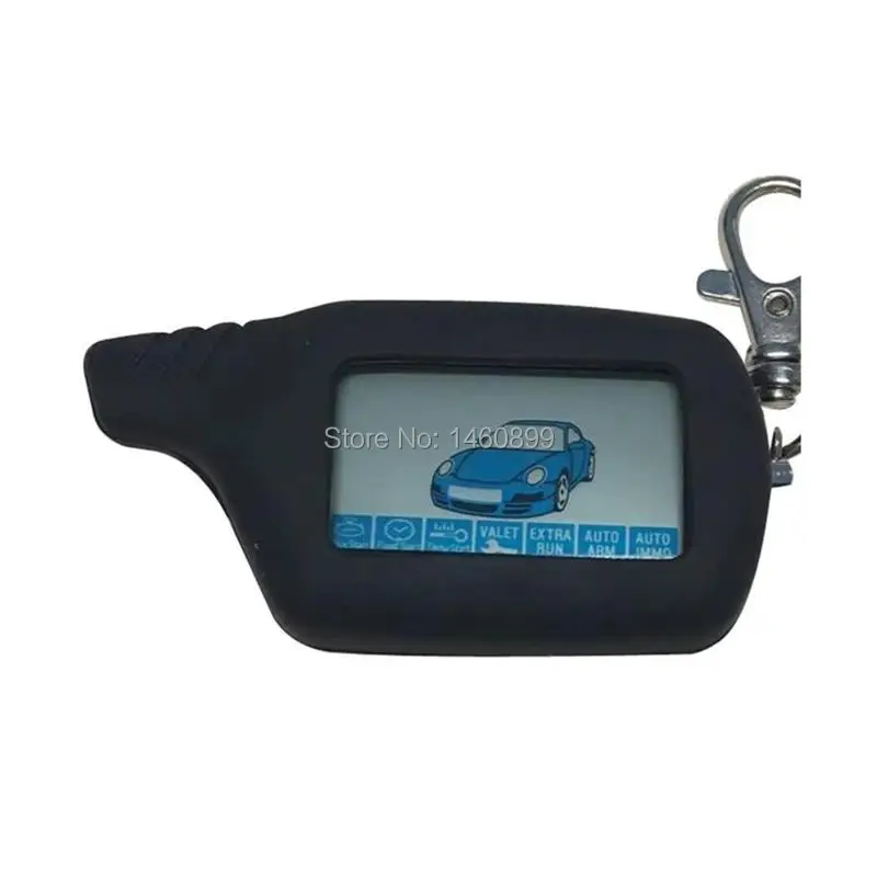 B9 2 сторонний пульт дистанционного управления с ЖК дисплеем + синий силиконовый