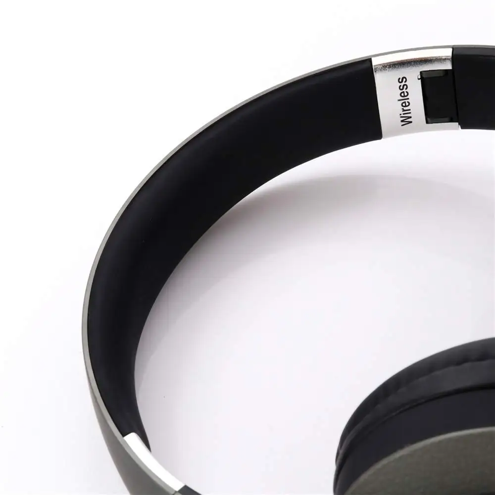 Fanshu Bluetooth наушники складные беспроводные спортивные наушники Hands Free стерео HiFi игровые наушники Поддержка tf-карта радио с микрофоном