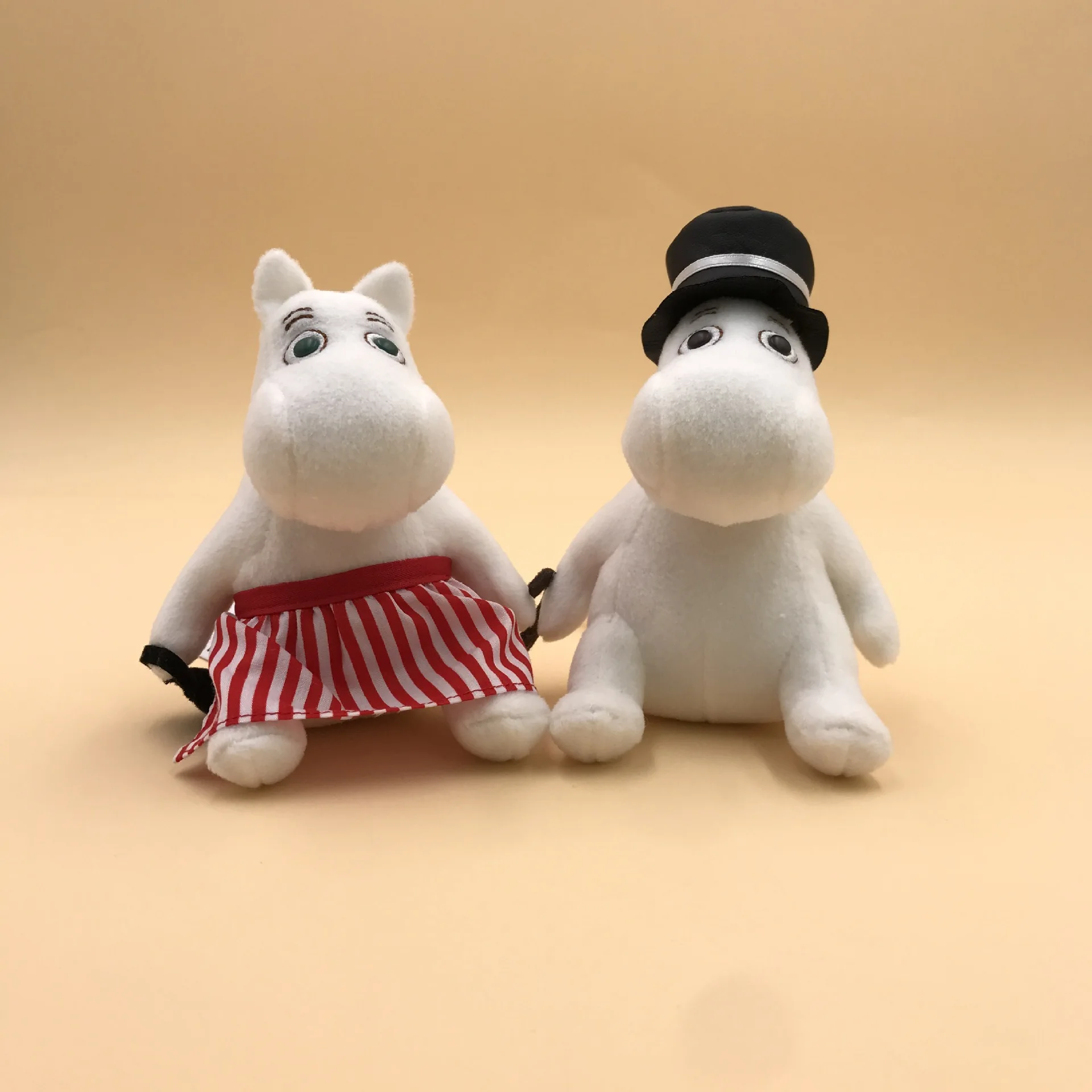 Подлинная авторизация Высокое качество 10 см сидя Moomin Милая мама брелок с мягкой игрушкой милый мультфильм день рождения Рождественский подарок