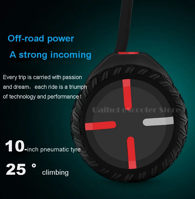 Daibot Electric Scooters Adults 10 Inch Two Wheel Self Balancing Scooters With APPBluetooth 700W 54V Off Road Hoverboard (14)