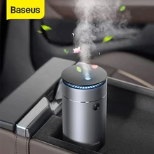 Baseus-purificateur d'air pour voiture, humidificateur, purificateur d'air pour voiture, Aromo avec lumière LED, diffuseur d'aromathérapie pour voiture