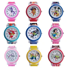 Лидирующий бренд, детские часы, детские часы, 20 стилей, аниме, фильм, команда, Роскошные Кварцевые детские часы для девочек и мальчиков, часы, рождественский подарок