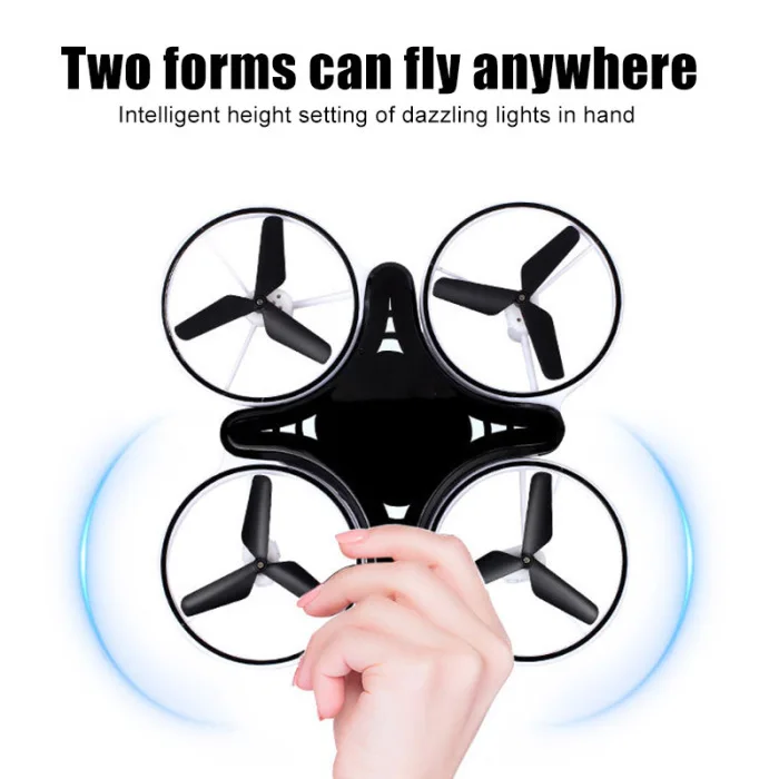 Умные часы Quadcopter Gravity Sense летающая игрушка инфракрасное зондирование жеста пульт дистанционного управления самолет с светодиодный подсветкой ALS88