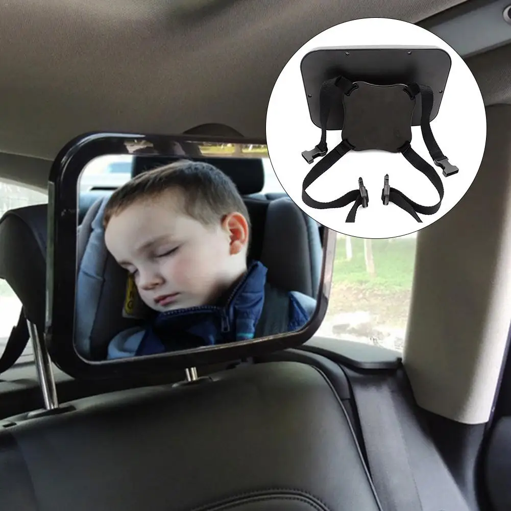 Зеркало для детского автомобиля, регулируемое автомобильное заднее сиденье, безопасное зеркало заднего вида, детский монитор заднего вида