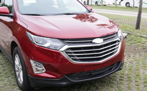3 шт. ABS Хром Передняя решетка Накладка для Chevrolet Equinox