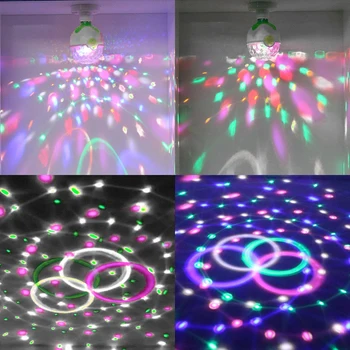 

Bluetooth Car DJ Disco Lights USB Mini Pocket Crystal Magic Ball Laser Stage Light Party Stage Light Projector Lighting Effect