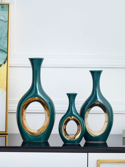 Nordic Vase Decoration Living Room Light Luxury Wine Cabinet Decoration Creative Home Modern Simple Model Room Furnishings 2