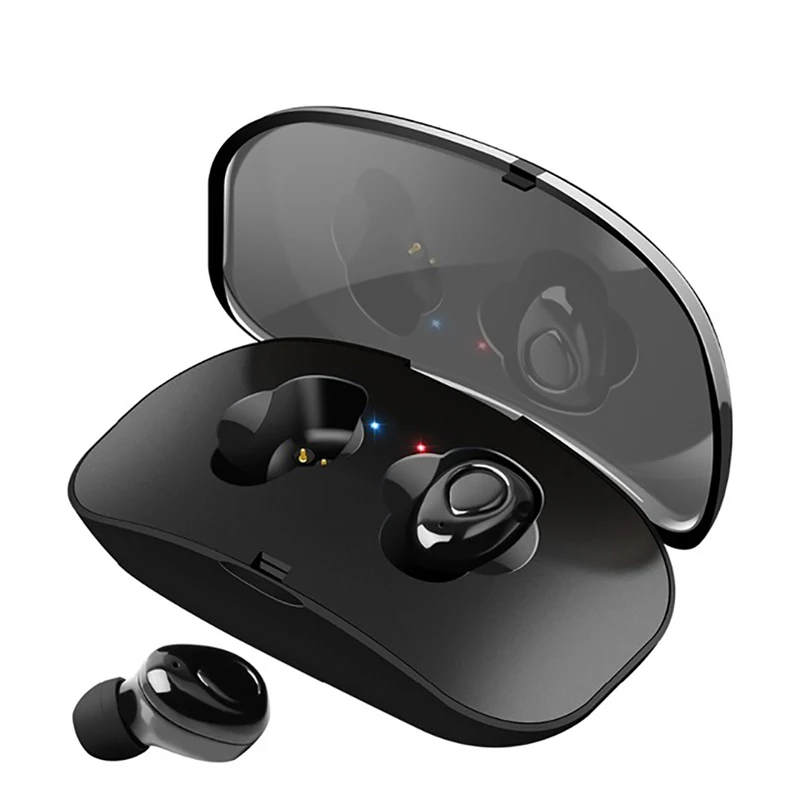 TWS With Charging Box Wireless Headphones 5 0 X18 Cordless HIFI Headphone Sports Earphone Phones With Microphone