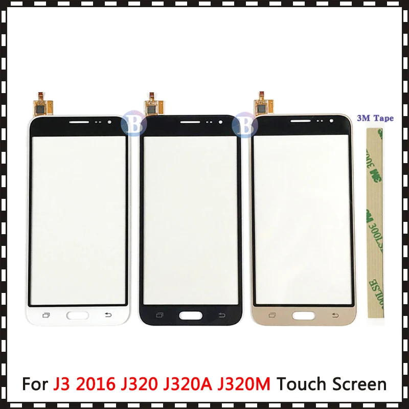 Высокое Качество 5 0 &quotдля Samsung Galaxy J320 J3 2016 J320A J320M J320P сенсорный экран дигитайзер